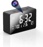 SPYDERCOP® Table Clock Spy Camera With Alarm