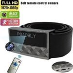 SPYDERCOP® Remote control Spy Belt camera Hidden Pinhole Camera