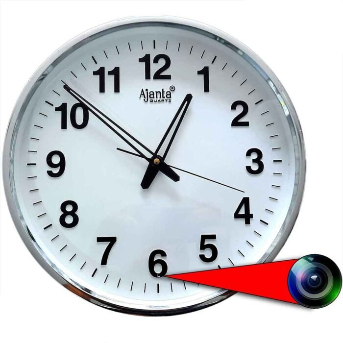 SPYDERCOP® Wall Clock Spy Camera - Image 1