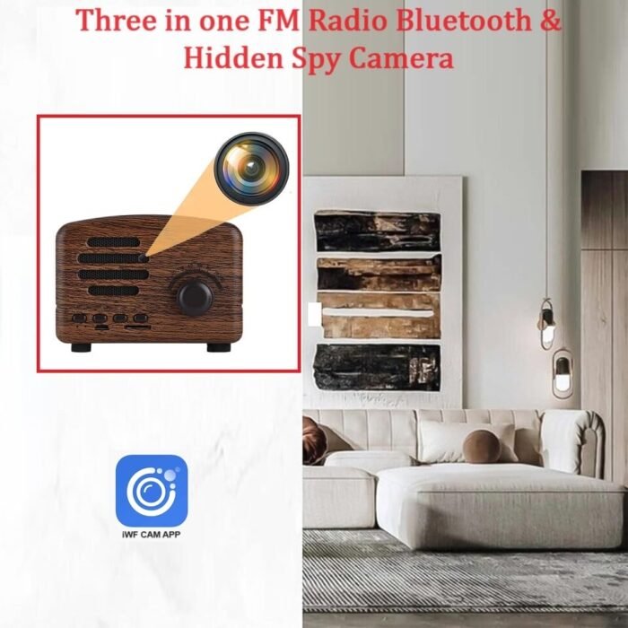 SPYDERCOP® WiF Audio Video Recorder for Home and Office FM Radio - Image 2