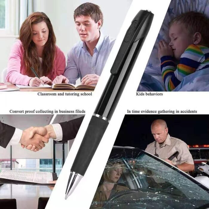 SPYDERCOP® 4K Spy Pen Camera Audio Video Recorder- V8 - Image 2