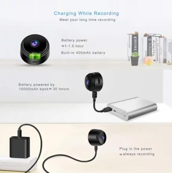 SPYDERCOP® 4K Wifi Mini Spy Magnet Camera HD - Image 5