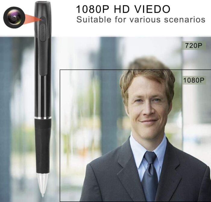 SPYDERCOP® 4K Spy Pen Camera Audio Video Recorder- V8 - Image 4