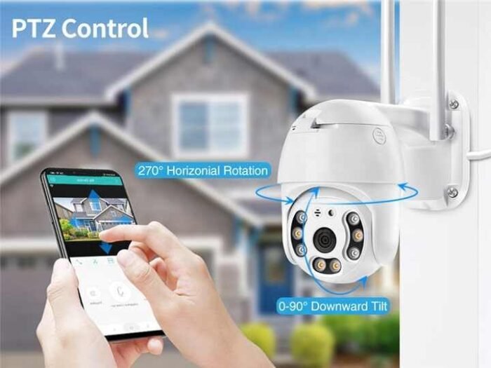 SPYDERCOP® WiFi CCTV Camera Outdoor PTZ IP Cam - Image 6