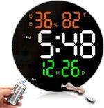 SPYDERCOP® WIFI DIGITAL WALL CLOCK SPY CAMERA