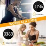 SPYDERCOP® WIFI DIGITAL WALL CLOCK SPY CAMERA - Image 2