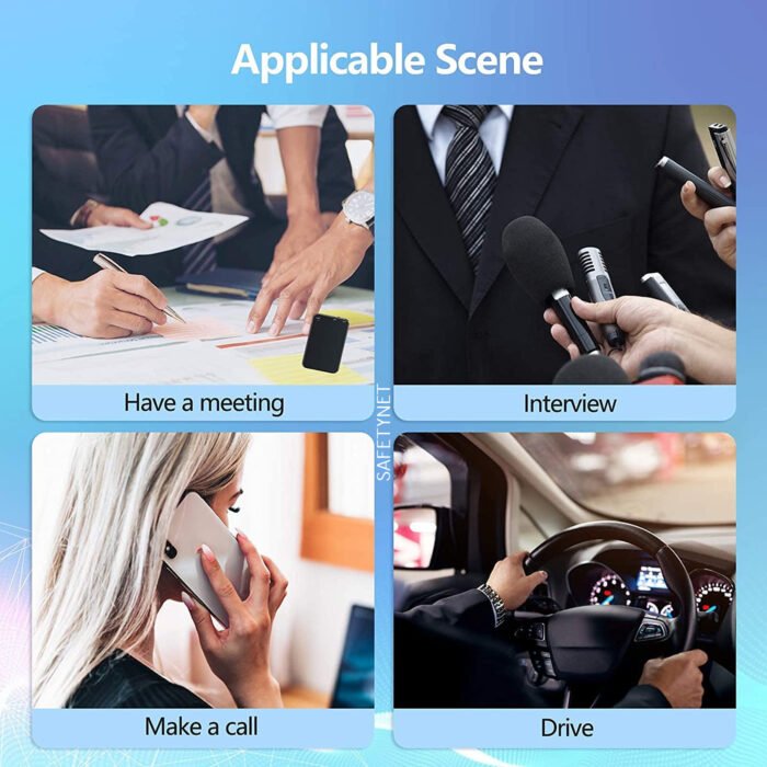 SPYDERCOP® Mini Small Spy Voice Audio Recorder Super Long Storage Capacity 16GB | up to 10 Hours Recording | Date & Time Stamp | Easy to Use | Crystal Clear Digital Recording Mp3 Player (16GB) - Image 2