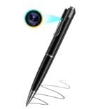 SPYDERCOP® Pen Camera, 1080p, Hidden Camera, Ultra Small Camera,Pen Camera, Long Recording, Photo Taking, Recording, Overwriting, Storable, Pen with Camera, for Security, Meetings, Business Conferences, Evidence Photography, Pen Type Camcorder