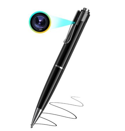 SPYDERCOP® Pen Camera, 1080p, Hidden Camera, Ultra Small Camera,Pen Camera, Long Recording, Photo Taking, Recording, Overwriting, Storable, Pen with Camera, for Security, Meetings, Business Conferences, Evidence Photography, Pen Type Camcorder